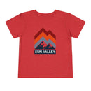 Sun Valley, Idaho Toddler T-Shirt - Retro Palm Tree Toddler Sun Valley Shirt-5