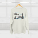 Premium Stowe, Vermont Sweatshirt Unisex Crewneck, Premium Sweatshirt, Crewneck Jumper, Ski Resort Apparel-13