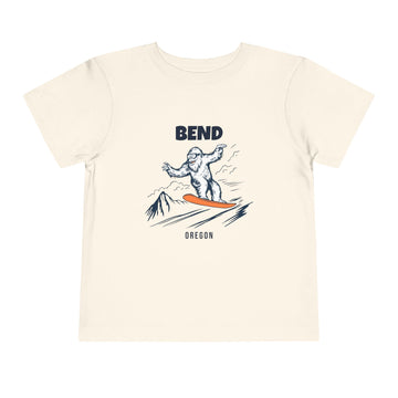 Bend, Oregon Yeti Snowboard Toddler Tee