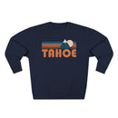 Premium Tahoe, California Retro Mountain Graphic Sweatshirt-6