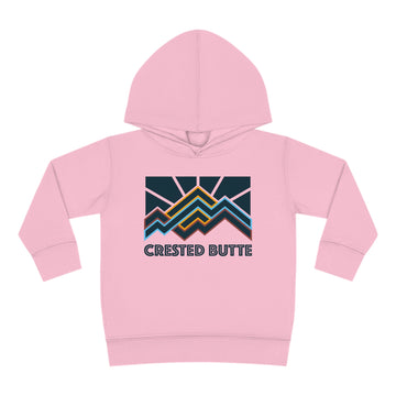 Buy pink Crested Butte, Colorado Toddler Hoodie - Unisex Crested Butte, Colorado Toddler Sweatshirt