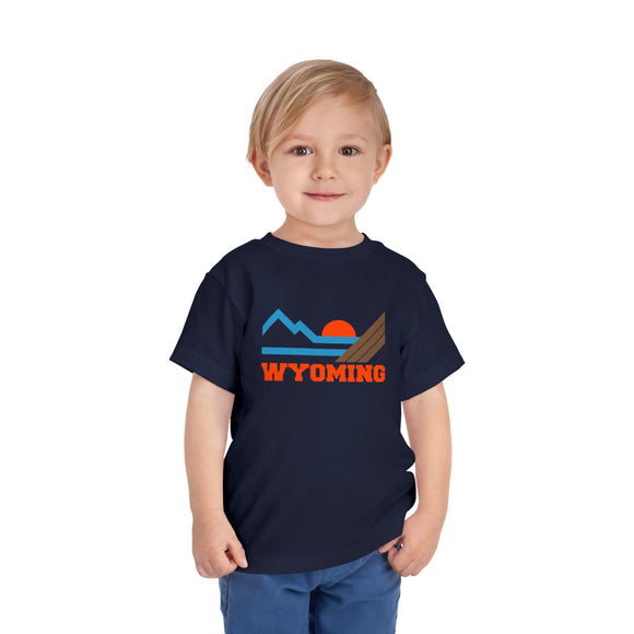 Wyoming Toddler Graphic Tee - Kids Wyoming T-Shirt