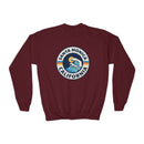 Santa Monica, California Youth Sweatshirt - Unisex Kid's Santa Monica Crewneck Sweatshirt-1