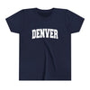 Denver, Colorado Youth Graphic Tee - Kids Denver T Shirt