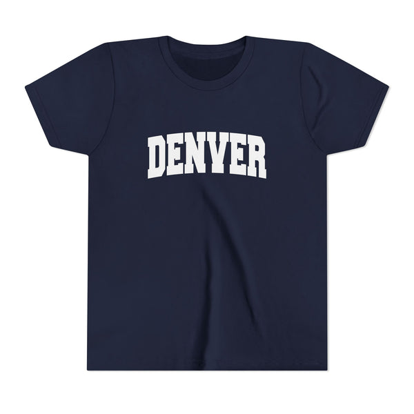Denver, Colorado Youth Graphic Tee - Kids Denver T Shirt