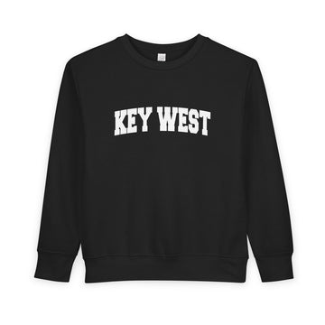 Buy black Key West, Florida Toddler Sweatshirt - Key West Toddler Crewneck Sweatshirt