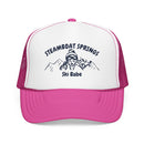 Steamboat Springs, Colorado Ski Babe Trucker Hat — Foam Mesh Cap-2