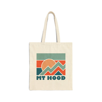 Mount Hood, Oregon Cotton Canvas Mount Hood Tote Bag