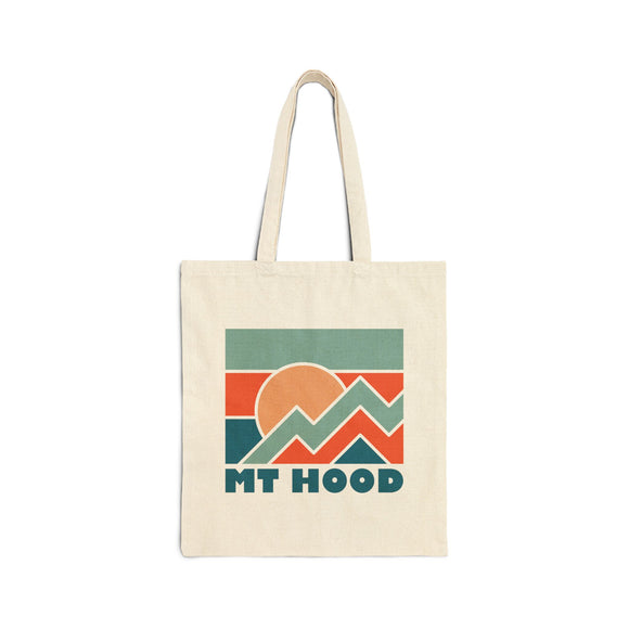 Mount Hood, Oregon Cotton Canvas Mount Hood Tote Bag