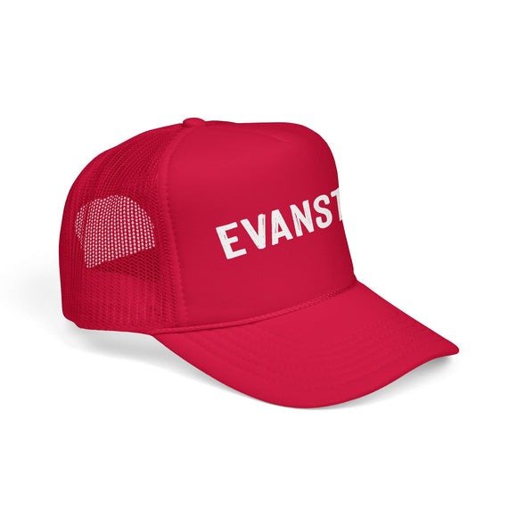 Evanston, Illinois Trucker Hat - Foam Evanston Cap