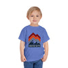 Crested Butte, Colorado Toddler T-Shirt - Retro Palm Tree Toddler Crested Butte Shirt