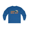 Big Sky, Montana Long Sleeve Shirt - Retro Unisex Big Sky Long Sleeve Tee