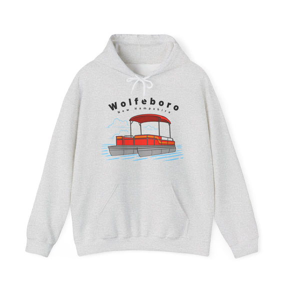 Wolfeboro, New Hampshire Hoodie - Unisex Ski Lift Wolfeboro