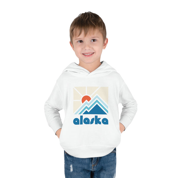 Alaska Toddler Hoodie - Minimal Style Unisex Alaska Toddler Sweatshirt