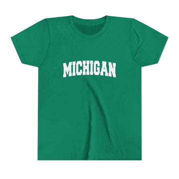 Michigan Youth Graphic Tee - Kids T Shirt - 0