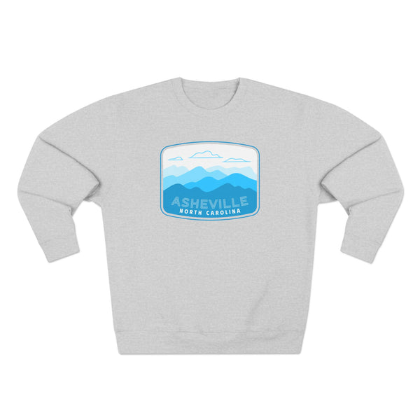 Premium Asheville, North Carolina Sweatshirt Unisex Crewneck, Premium Sweatshirt, Crewneck Jumper, Ski Resort Apparel