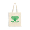 Sarasota, Florida Cotton Canvas Pickleball Sarasota Tote Bag