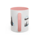 Vermont Retro Snow Skiing Mountain 11 oz Mug, Ski Lodge Decor Coffee Cup, Mountain Gondola Lover Gift, Retro Skiing Mug-13