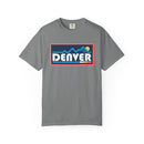 Denver, Colorado Graphic Tee, Comfort Colors Retro Mountain Unisex Denver T shirt-4