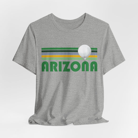 Golf Arizona T-Shirt - Retro Golf Unisex Arizona Shirt