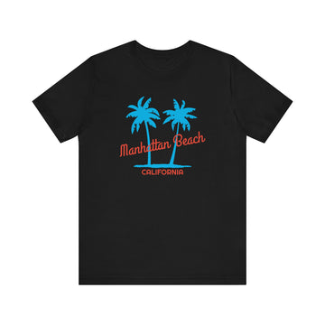Buy black Manhattan Beach, California T-Shirt - Unisex Manhattan Beach Shirt