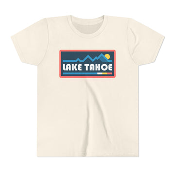 Lake Tahoe, California Youth Graphic Tee - Kids Lake Tahoe T Shirt - 0