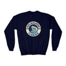 Melbourne, Florida Youth Sweatshirt - Unisex Kid's Melbourne Crewneck Sweatshirt-3