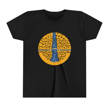 Delaware Youth T-Shirt - Unisex Kids Delaware Shirt - 0