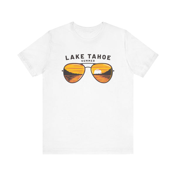 Lake Tahoe, California T Shirt - Sunglasses Lake Graphic Tee