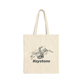 Keystone, Colorado Cotton Canvas Tote Bag - 15