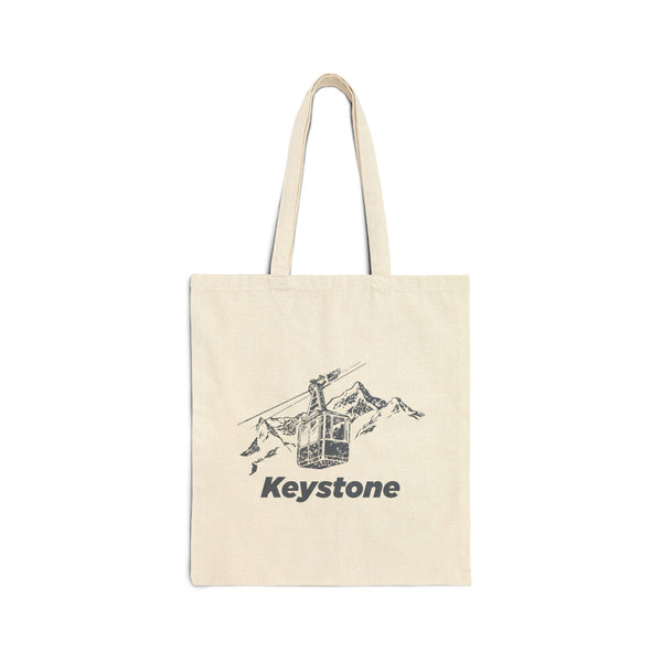 Keystone, Colorado Cotton Canvas Tote Bag - 15