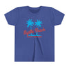 Myrtle Beach, South Carolina Youth Shirt - Retro Palm Tree Myrtle Beach Kid's T-Shirt