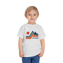 California Toddler T-Shirt - Retro Palm Tree Unisex Toddler California Shirt-13