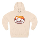 Premium Golden, Colorado Hoodie - Retro Unisex Golden Sweatshirt-1