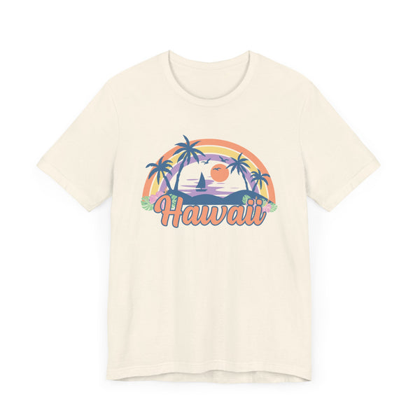 Hawaii T-Shirt - Retro Beach Unisex Hawaii Shirt