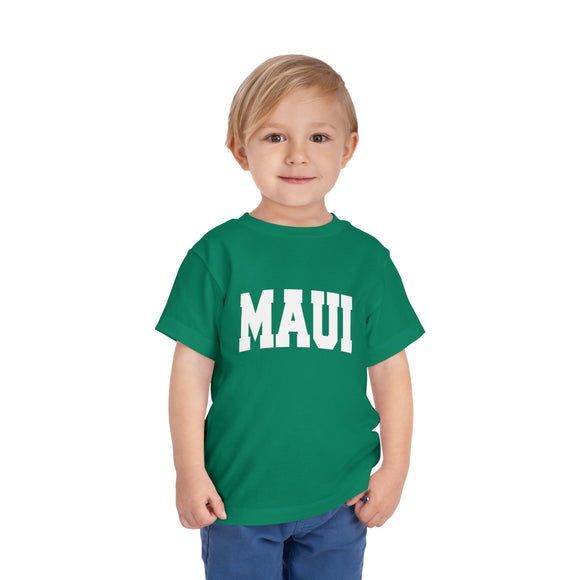Maui, Hawaii Toddler Graphic Tee - Kids Maui Vacation T-Shirt