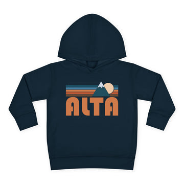 Buy navy Alta, Utah Toddler Hoodie - Unisex Alta Toddler Sweatshirt