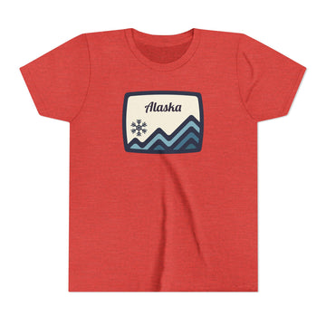 Alaska Youth T-Shirt — Retro Sun Tee