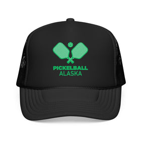 Alaska Pickleball Trucker Hat - Foam Alaska Cap - 0