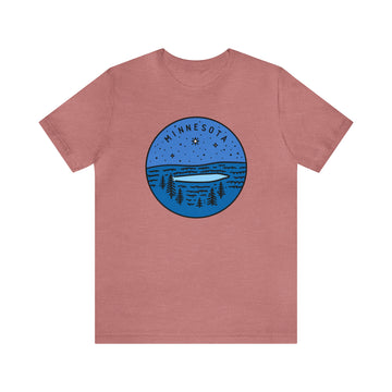 Buy heather-mauve Minnesota T-Shirt - Unisex Minnesota Shirt