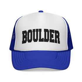 Buy royal Boulder, Colorado Collegiate Style Trucker Hat