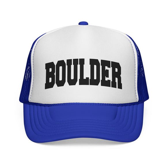 Boulder, Colorado Collegiate Style Trucker Hat