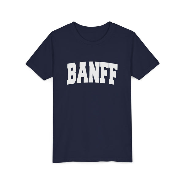 Copy of Banff, Canada Youth Graphic Tee - Kids Banff T Shirt