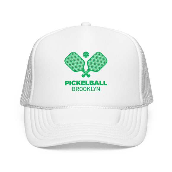 Brooklyn, New York Pickleball Trucker Hat - Foam Brooklyn Cap
