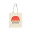 South Dakota Cotton Canvas South Dakota Tote Bag - Retro 80s-1