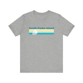 South Padre Island, Texas T Shirt - Sailboat Graphic Tee