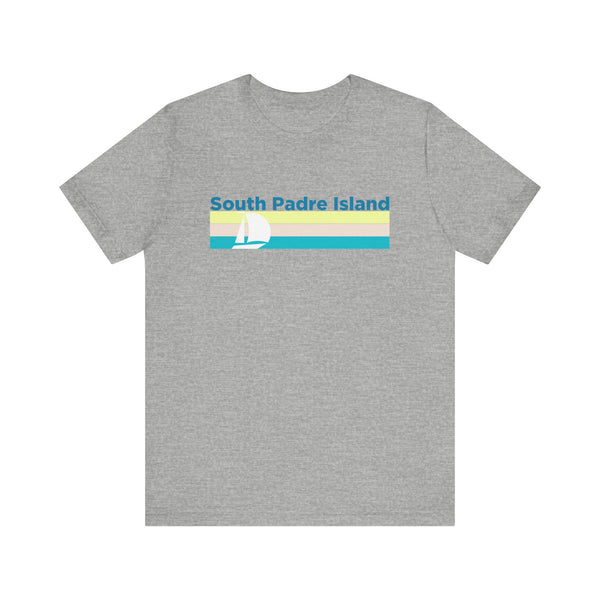 South Padre Island, Texas T Shirt - Sailboat Graphic Tee