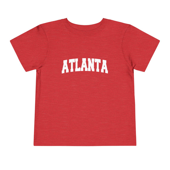 Atlanta Toddler Graphic Tee - Kids Atlanta Vacation T-Shirt