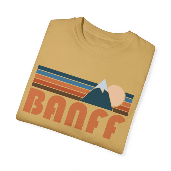 Banff, Canada Graphic Tee, Comfort Colors Retro Unisex Banff T shirt, Mountain Adventure Shirt