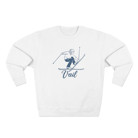 Premium Vail, Colorado Vintage Snow Ski Sweatshirt
